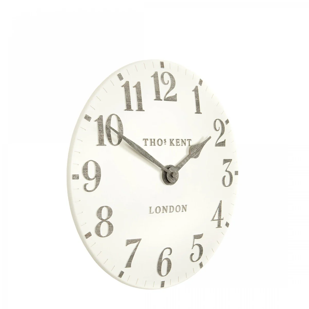 Thomas Kent 30cm Arabic Wall Clock Limestone - Image 3