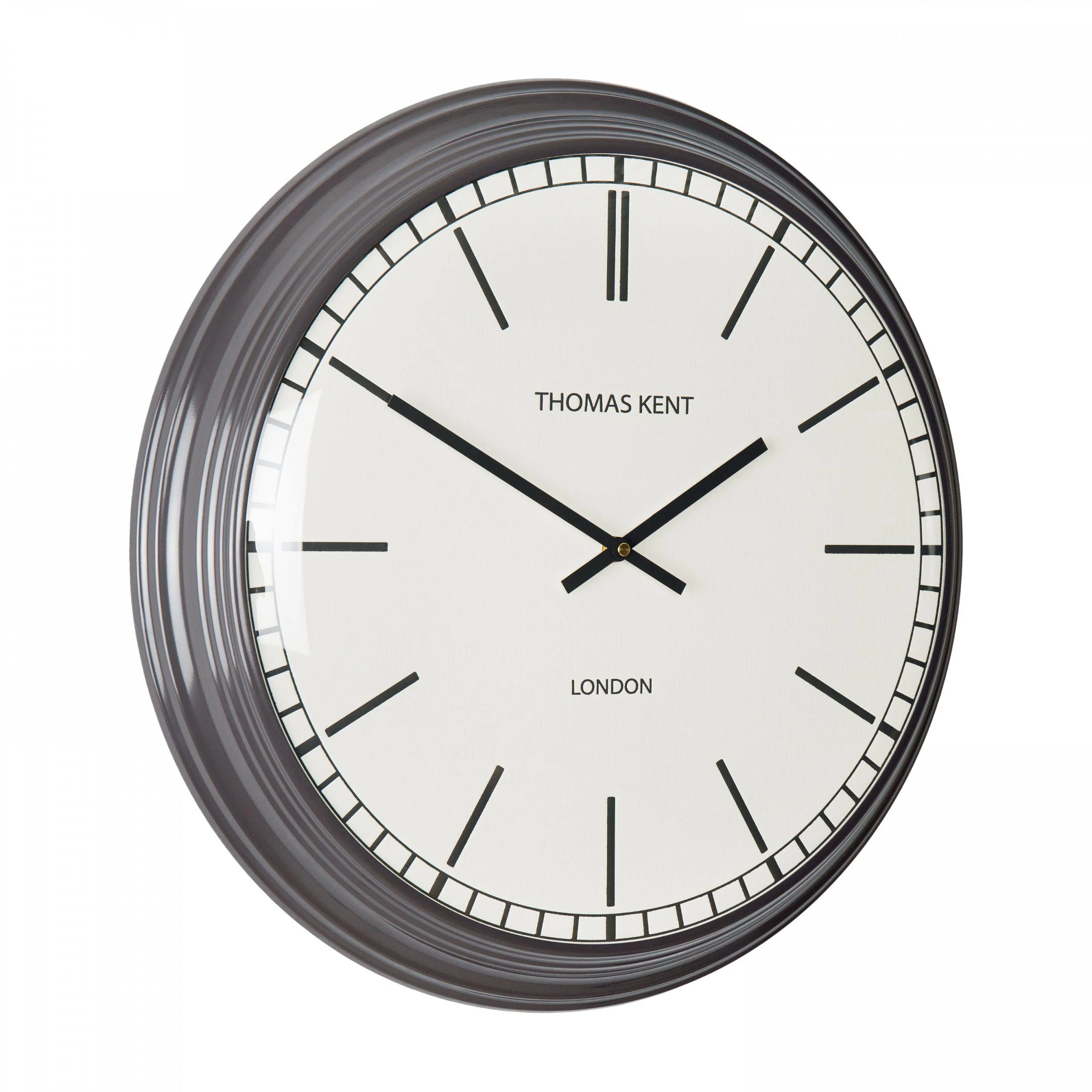Thomas Kent 50cm Haymarket Wall Clock Slate - Image 3