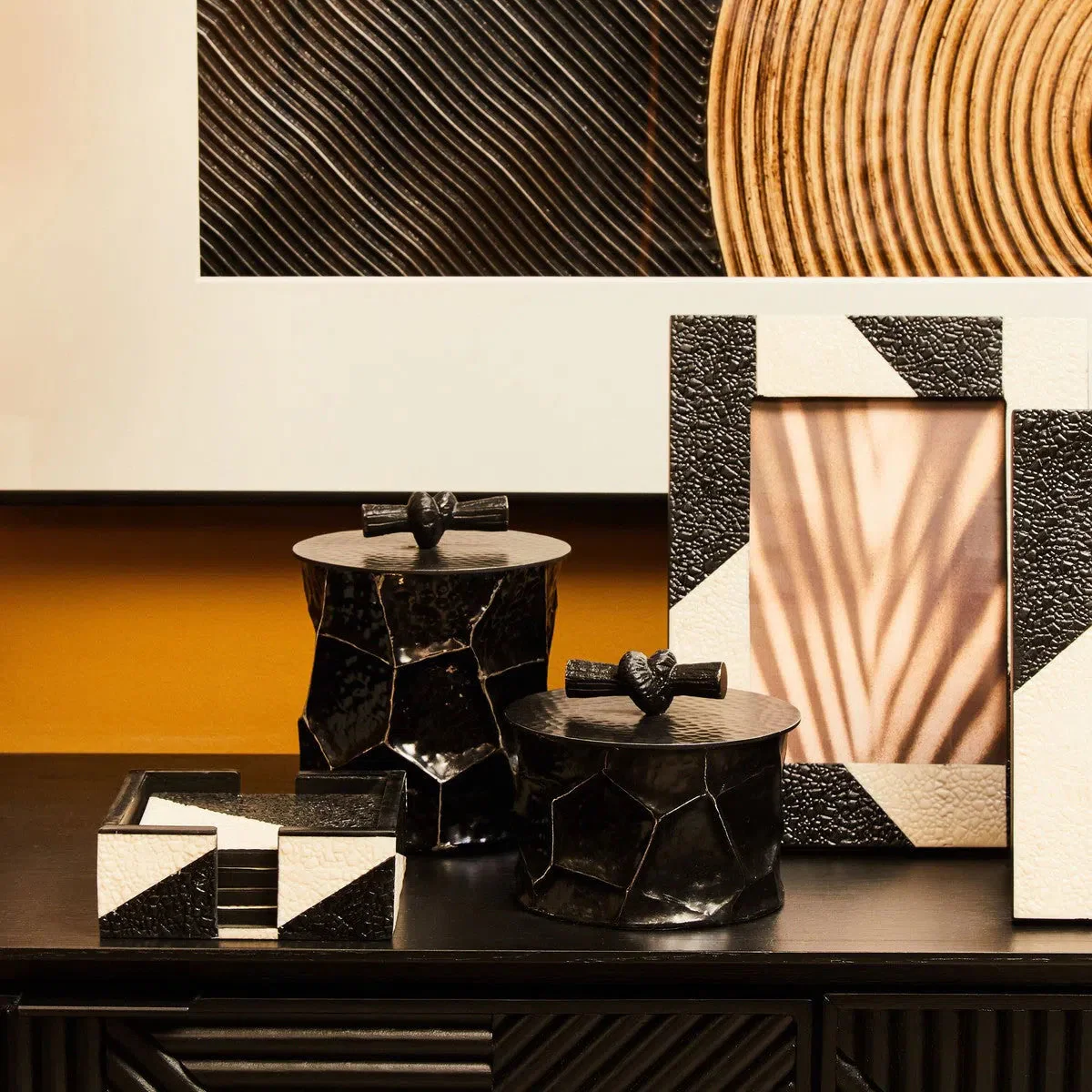 Beaumonde Home Ezrin Mono Photo Frame 4x6-Inch - Image 3