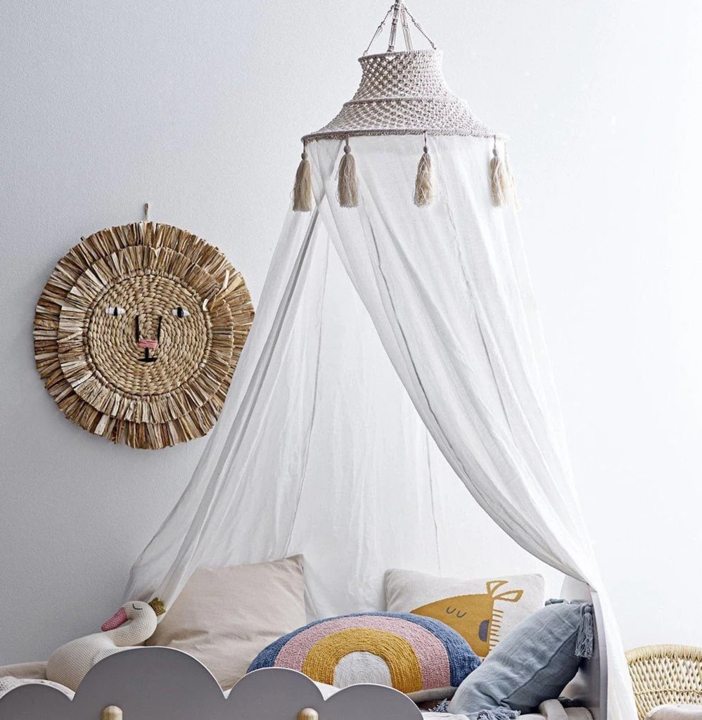 Bloomingville Lion Rattan Wall Decor - Image 5