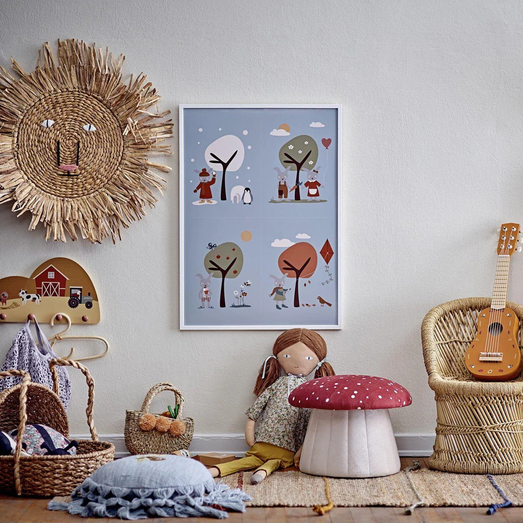 Bloomingville Lion Rattan Wall Decor - Image 6