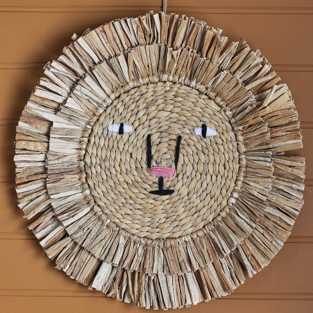 Bloomingville Lion Rattan Wall Decor - Image 7