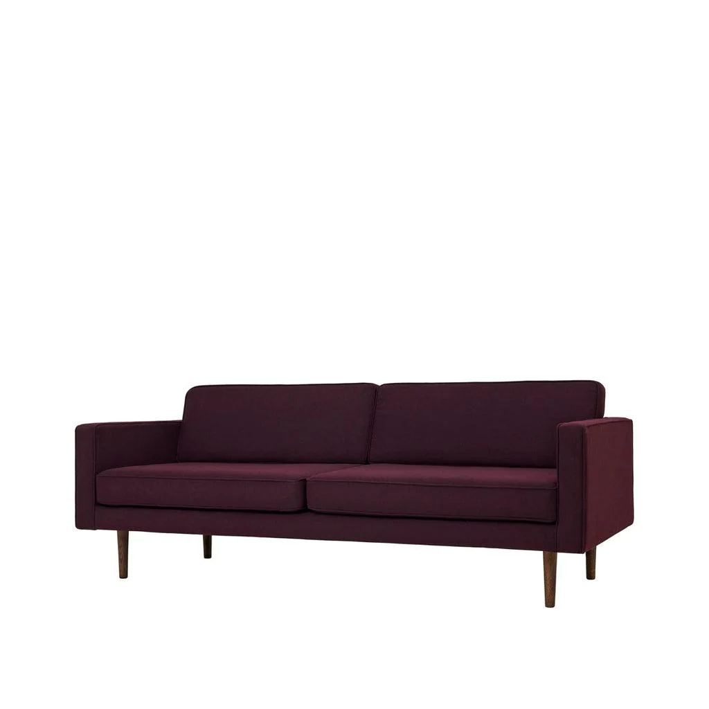 Broste Copenhagen Wind Trevira Large Sofa Dark Grape - Image 3