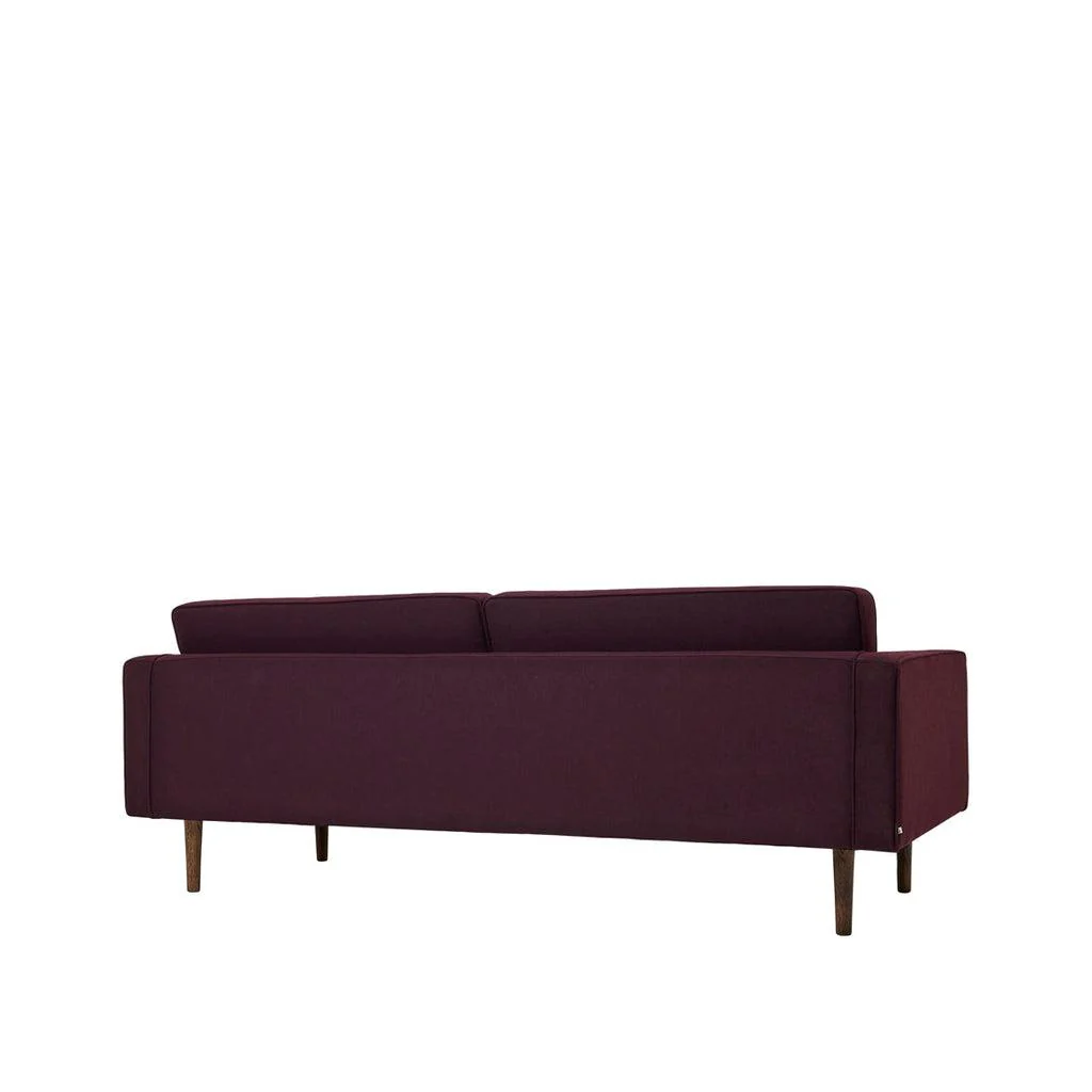 Broste Copenhagen Wind Trevira Large Sofa Dark Grape - Image 4