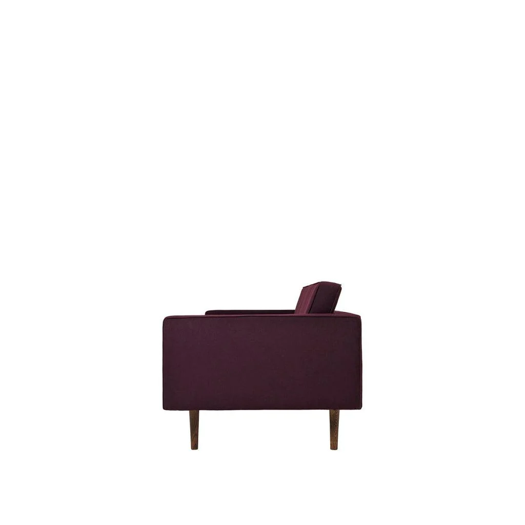 Broste Copenhagen Wind Trevira Large Sofa Dark Grape - Image 5