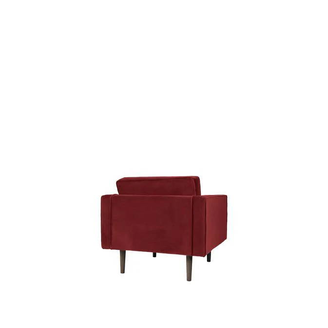 Broste Copenhagen Wind Velvet Armchair In Wild Ginger - Image 4