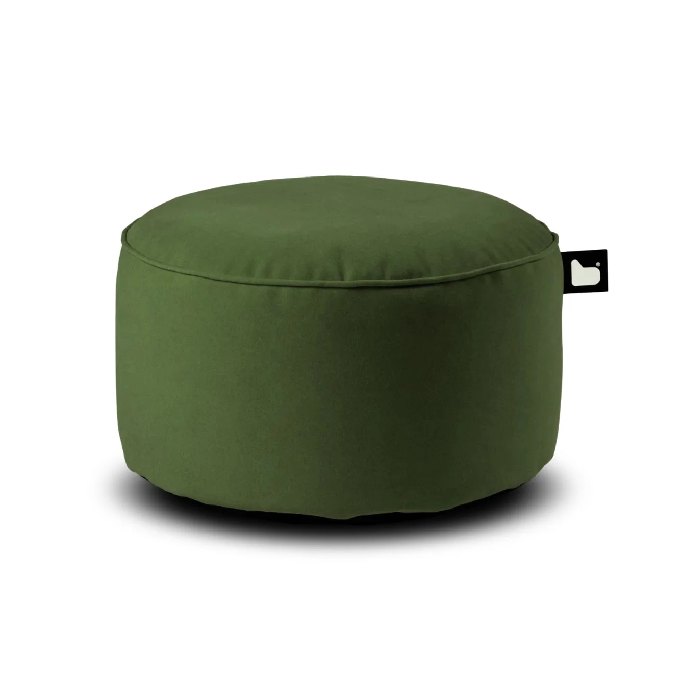 Extreme Lounging Brushed Suede Pouffe - Image 3
