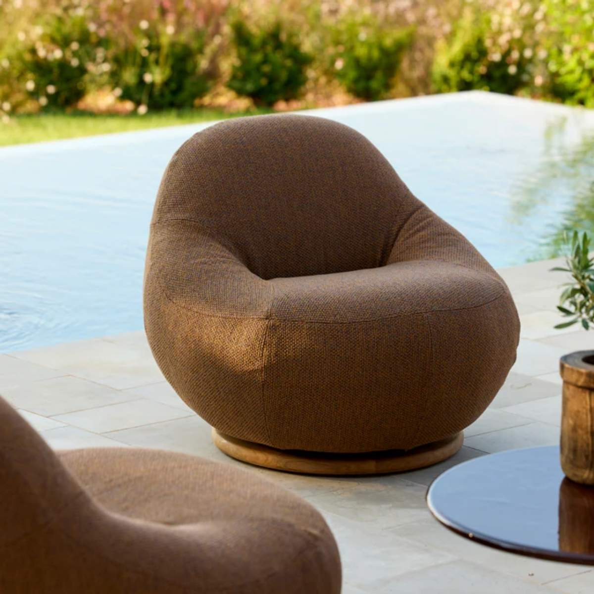 Cane-line Gem Lounge Chair W/Teak Swivel - Image 20