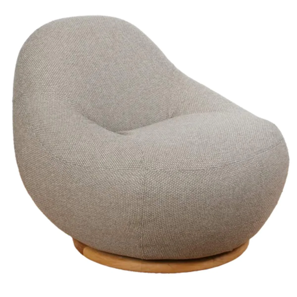 Cane-line Gem Lounge Chair W/Teak Swivel - Image 3