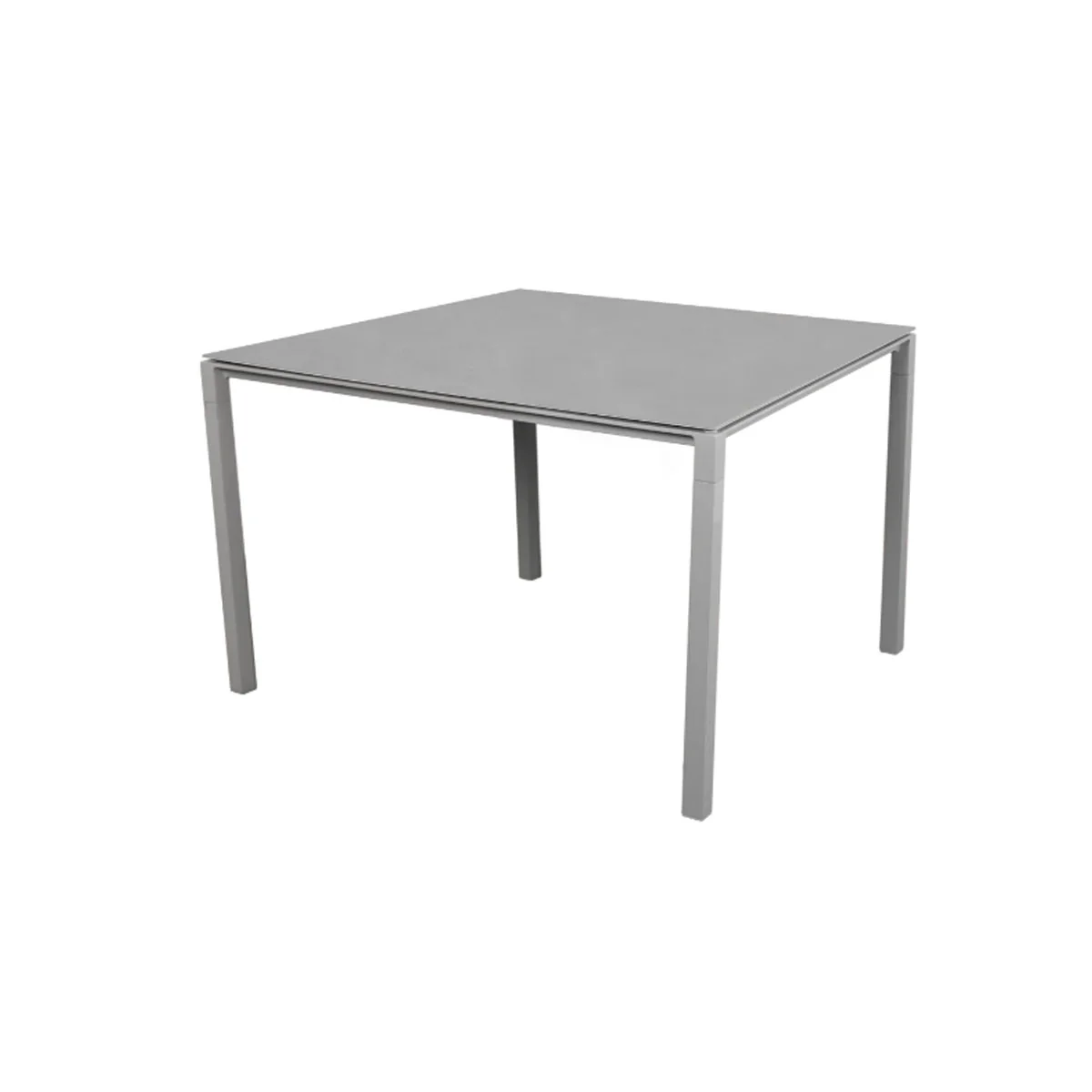 Cane-line Pure dining table, 100x100 cm - Image 3