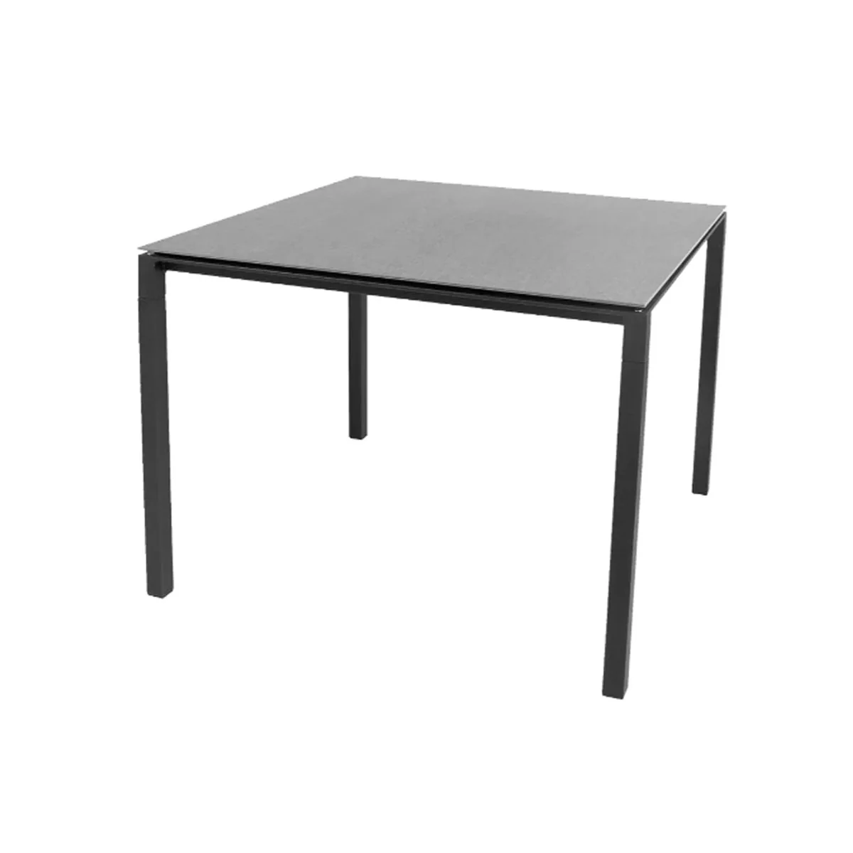 Cane-line Pure dining table, 100x100 cm - Image 5
