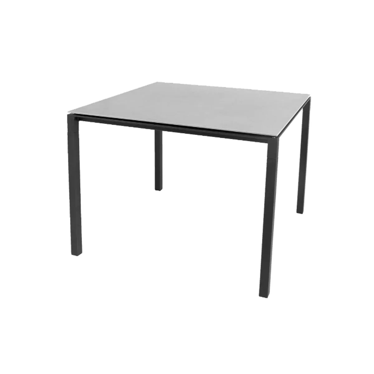Cane-line Pure dining table, 100x100 cm - Image 8