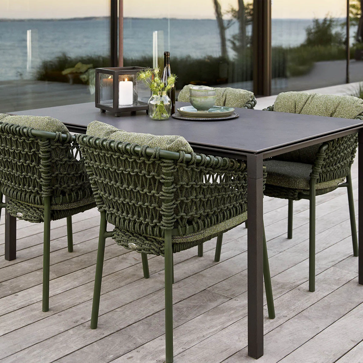 Cane-line Pure dining table, 150x90 cm - Image 25