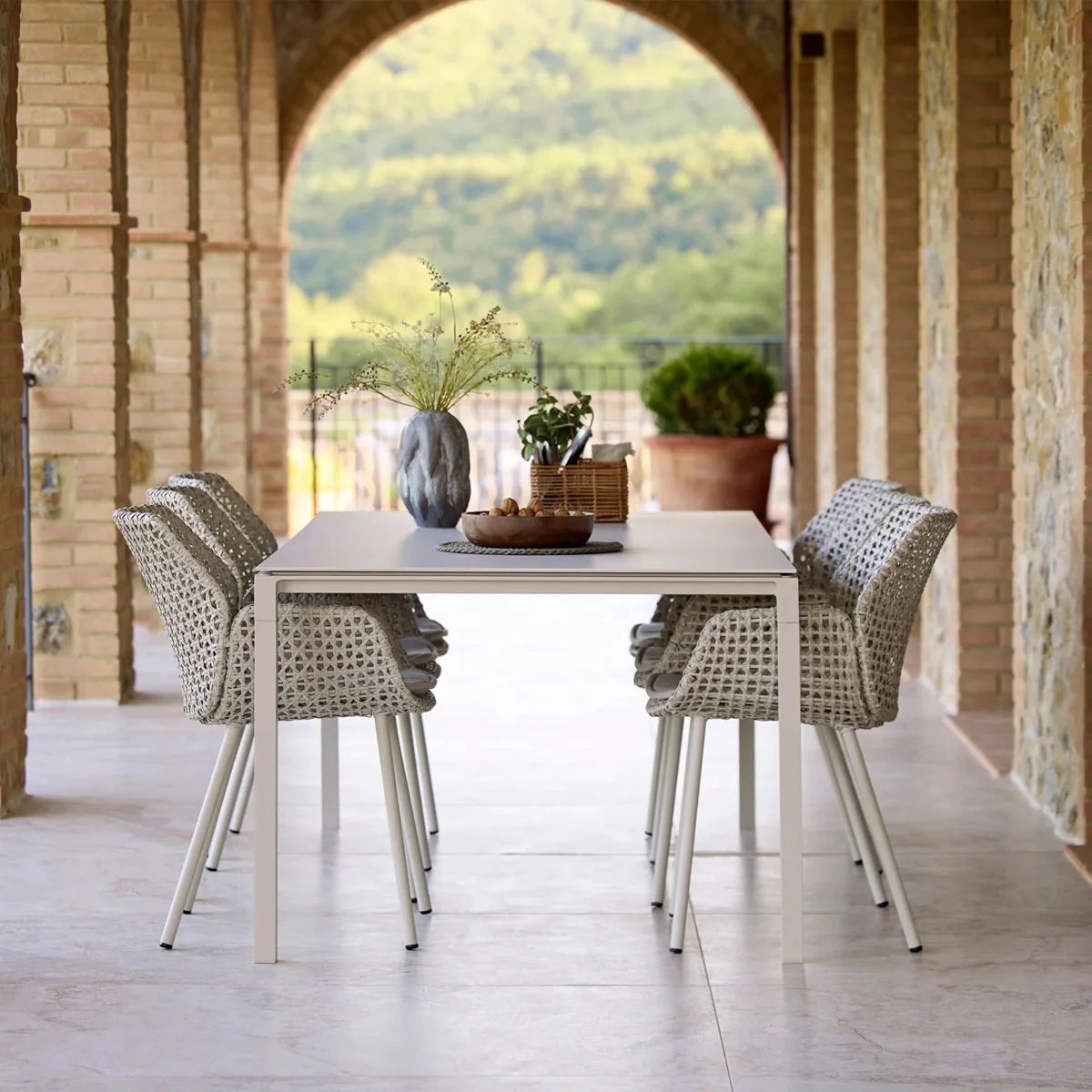 Cane-line Pure dining table, 150x90 cm - Image 29