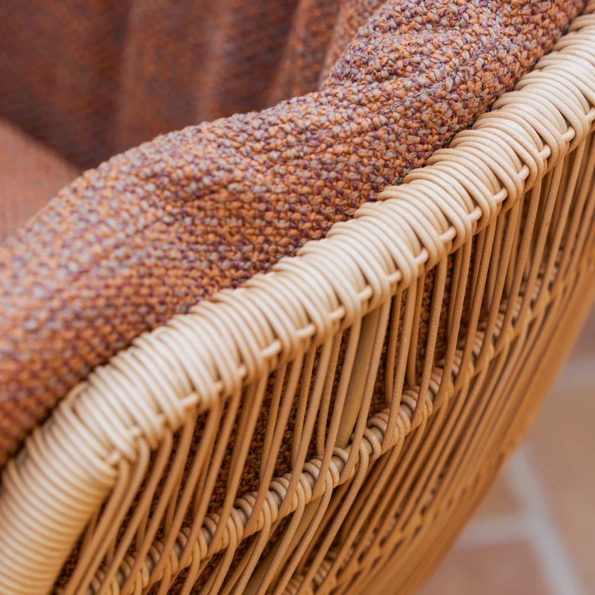 Cane-line Stay Chair W/Teak Swivel - Image 8