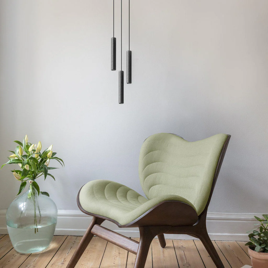 Umage Chimes Cluster 3 LED Pendant Lamp In Oak Black - Image 4