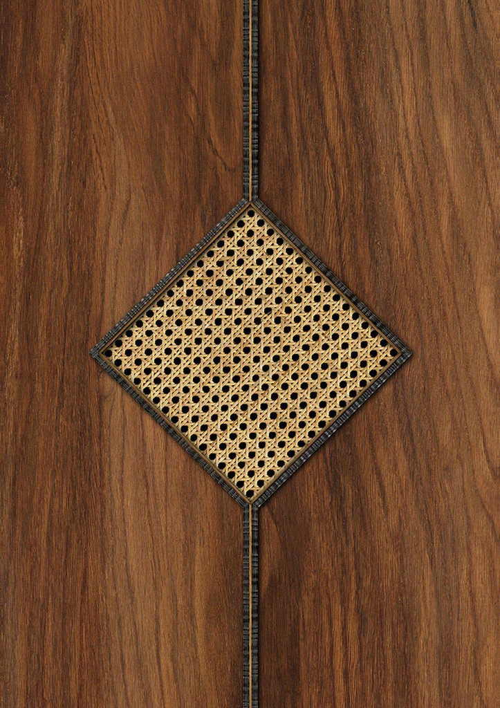 NLXL Diamond Cane Webbing Wallpaper - Image 6