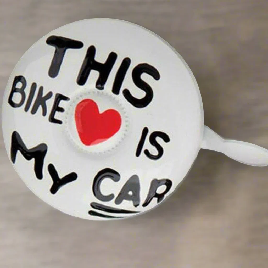 Kikkerland Dringdring Large Bike Bell - Annie Legroulx - Image 3