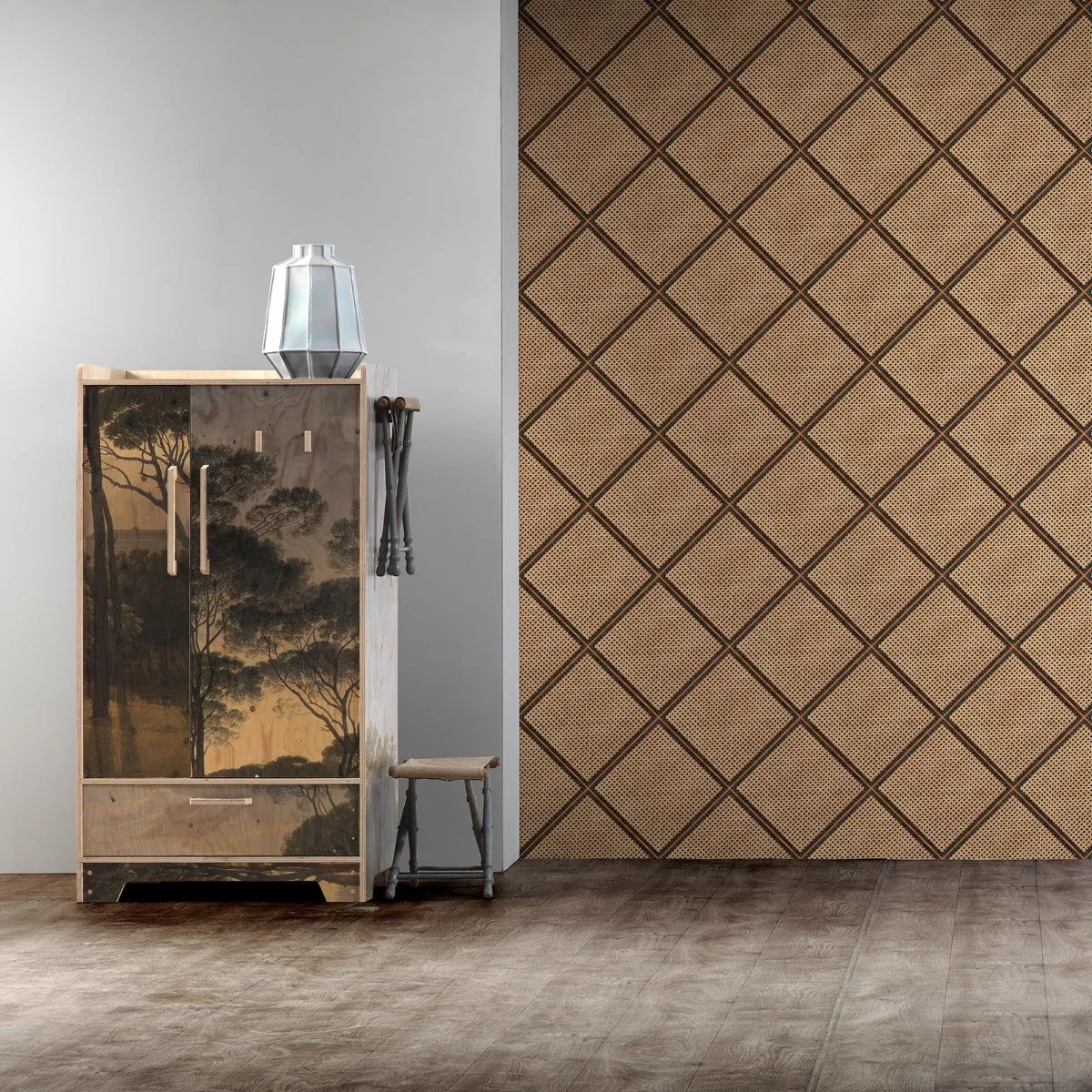 NLXL Framed Webbing Wallpaper - Image 4