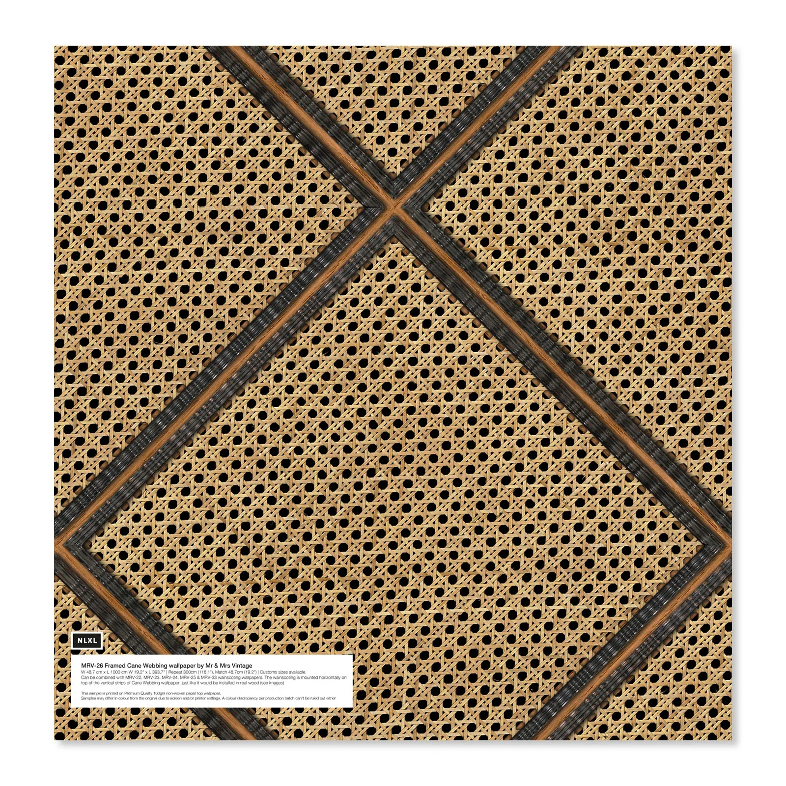 NLXL Framed Webbing Wallpaper - Image 6