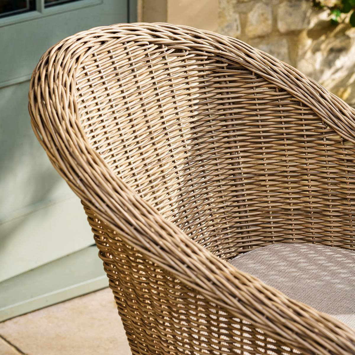 Garden Trading Brayford Bistro Set Dark Natural - Image 8