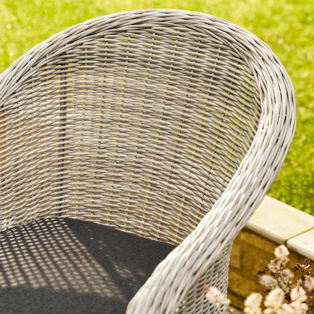 Garden Trading Brayford Bistro Set Light Grey - Image 13