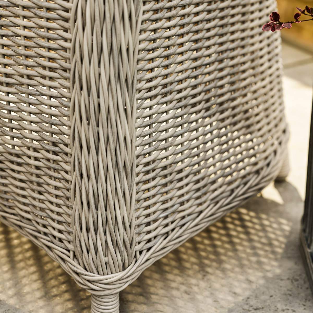 Garden Trading Brayford Bistro Set Light Grey - Image 9