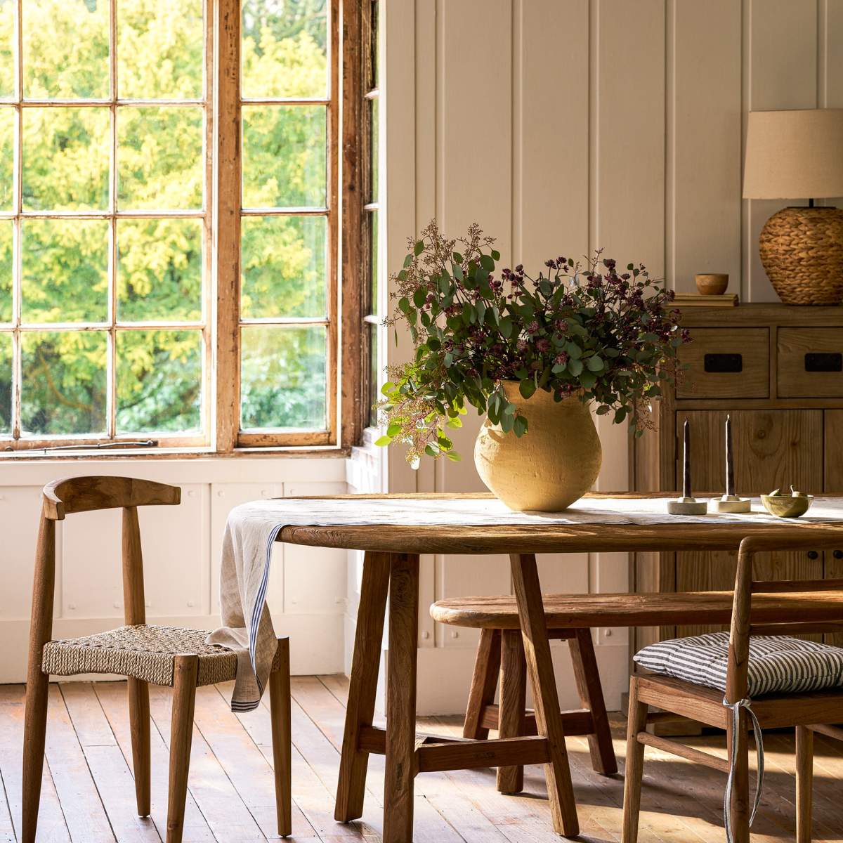 Garden Trading Hawthorne Dining Chair Set of 2 Natural - Image 10