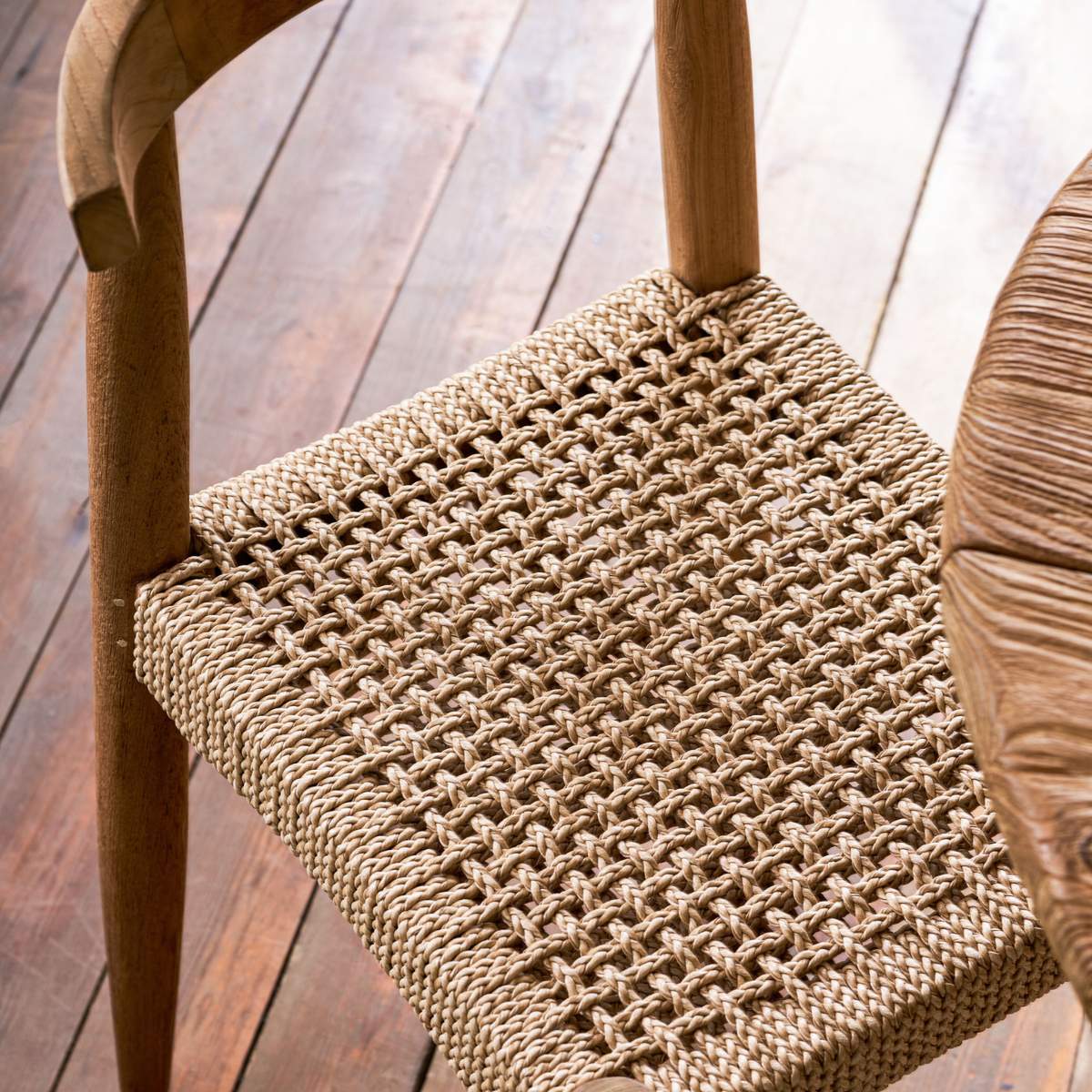 Garden Trading Hawthorne Dining Chair Set of 2 Natural - Image 5