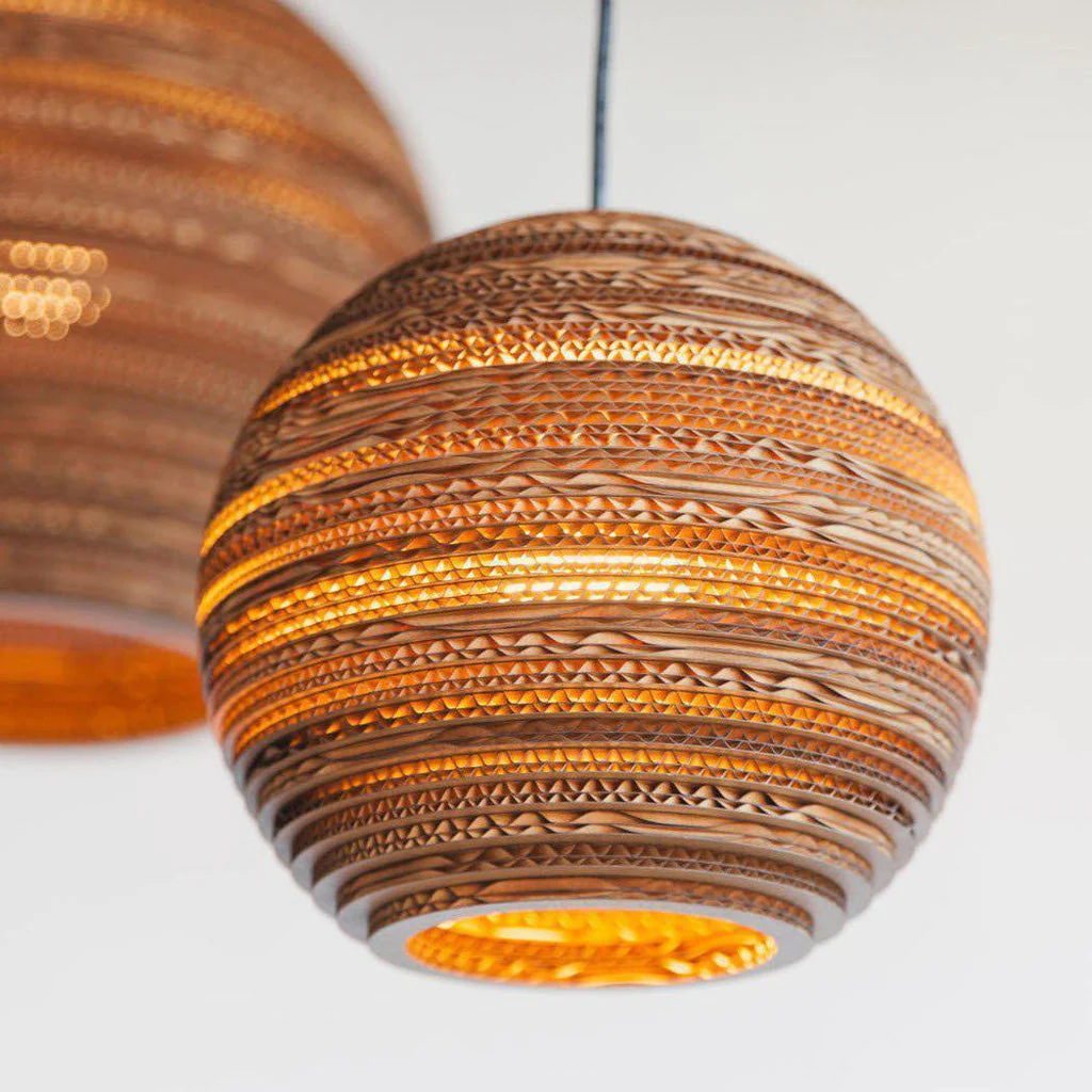 Graypants Scraplights Moon 14 Pendant Lamp - Natural - Image 3