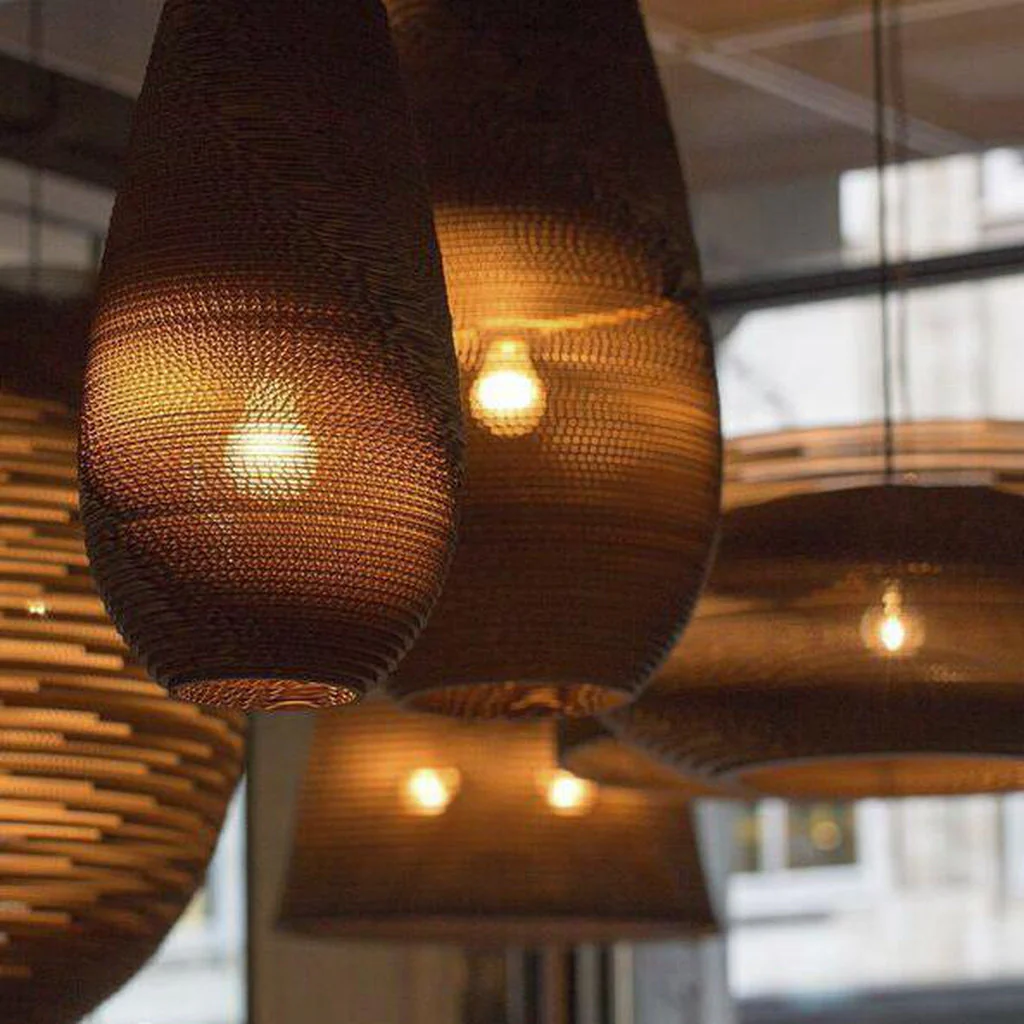 Graypants Scraplights Drop 18 Pendant Lamp - Natural - Image 3