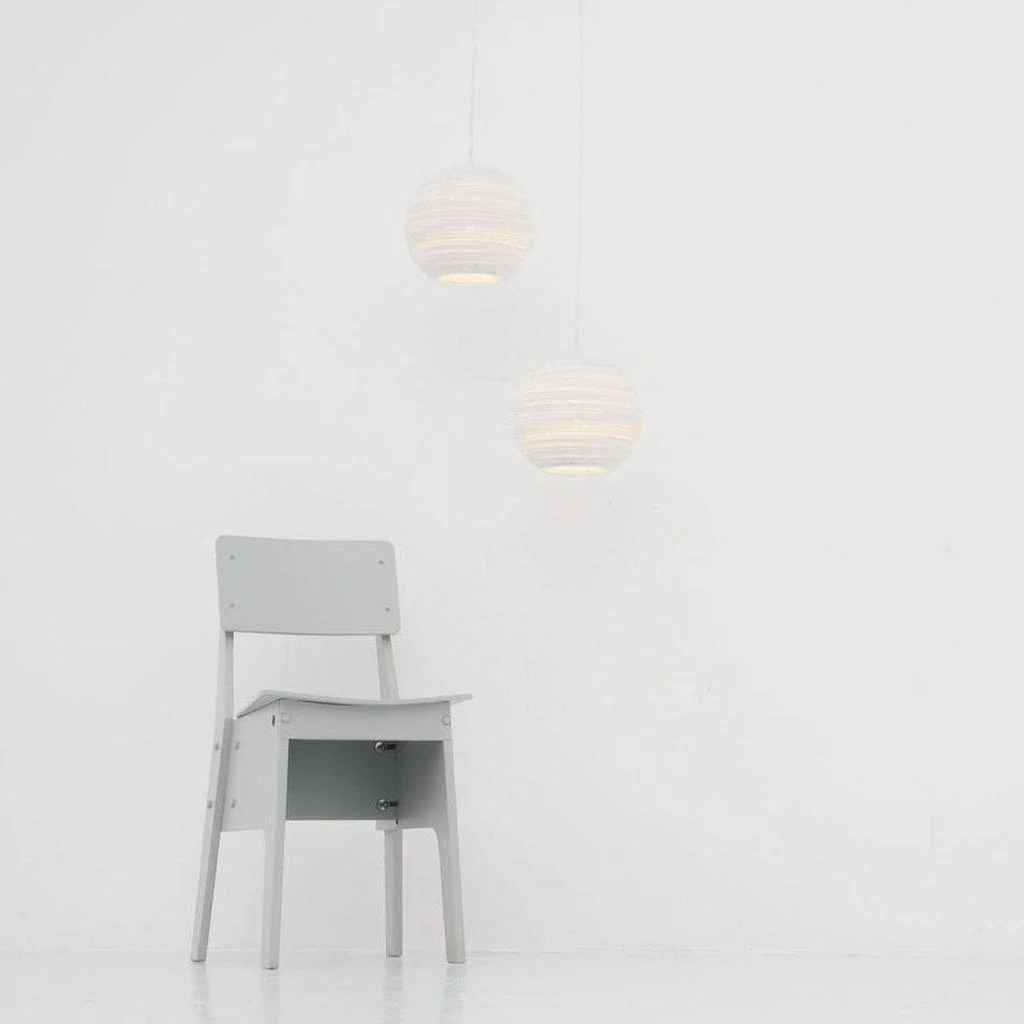 Graypants Scraplights Moon 14 Pendant Lamp - White - Image 3