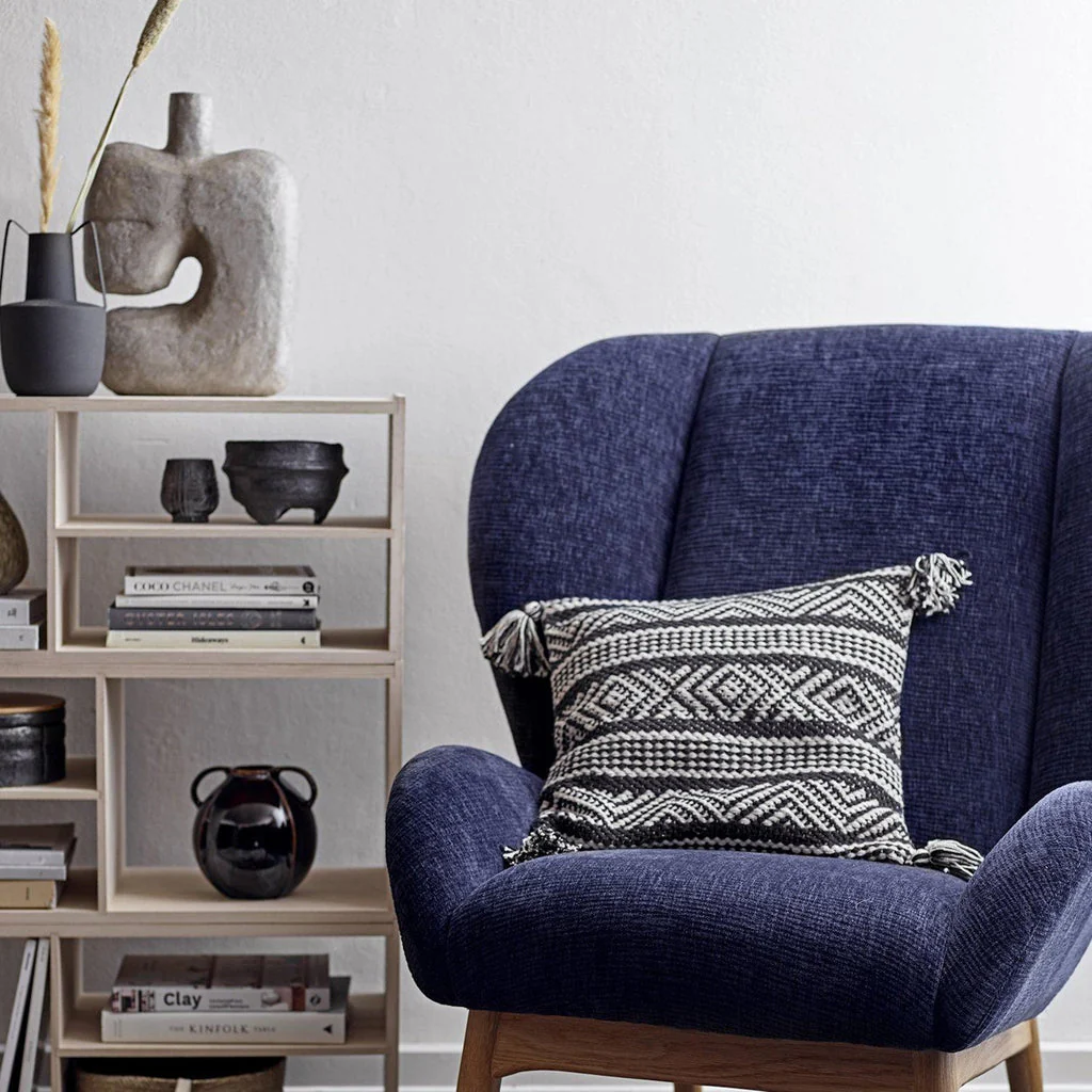 Bloomingville Banael Grey Papermache Vase - Image 4