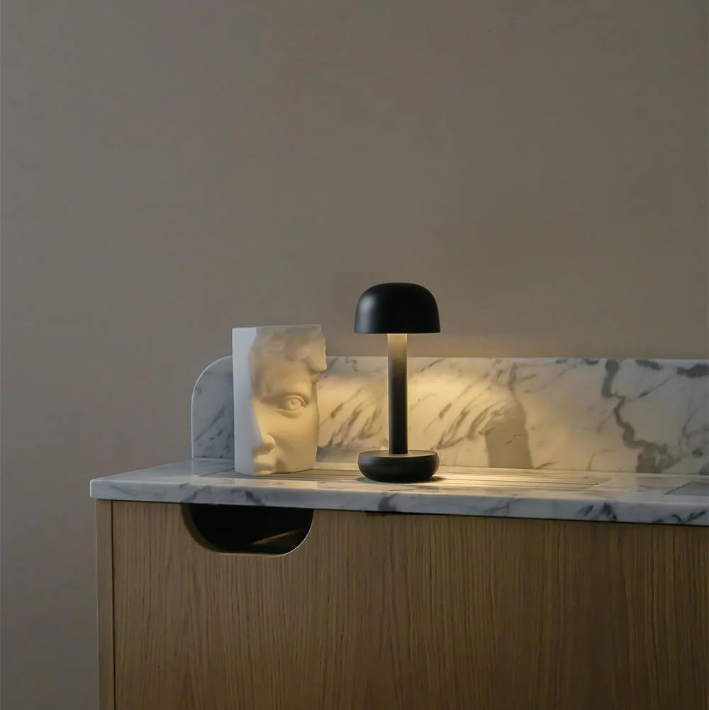 Humble Two Rechargeable Table Lamp - Black - Image 4