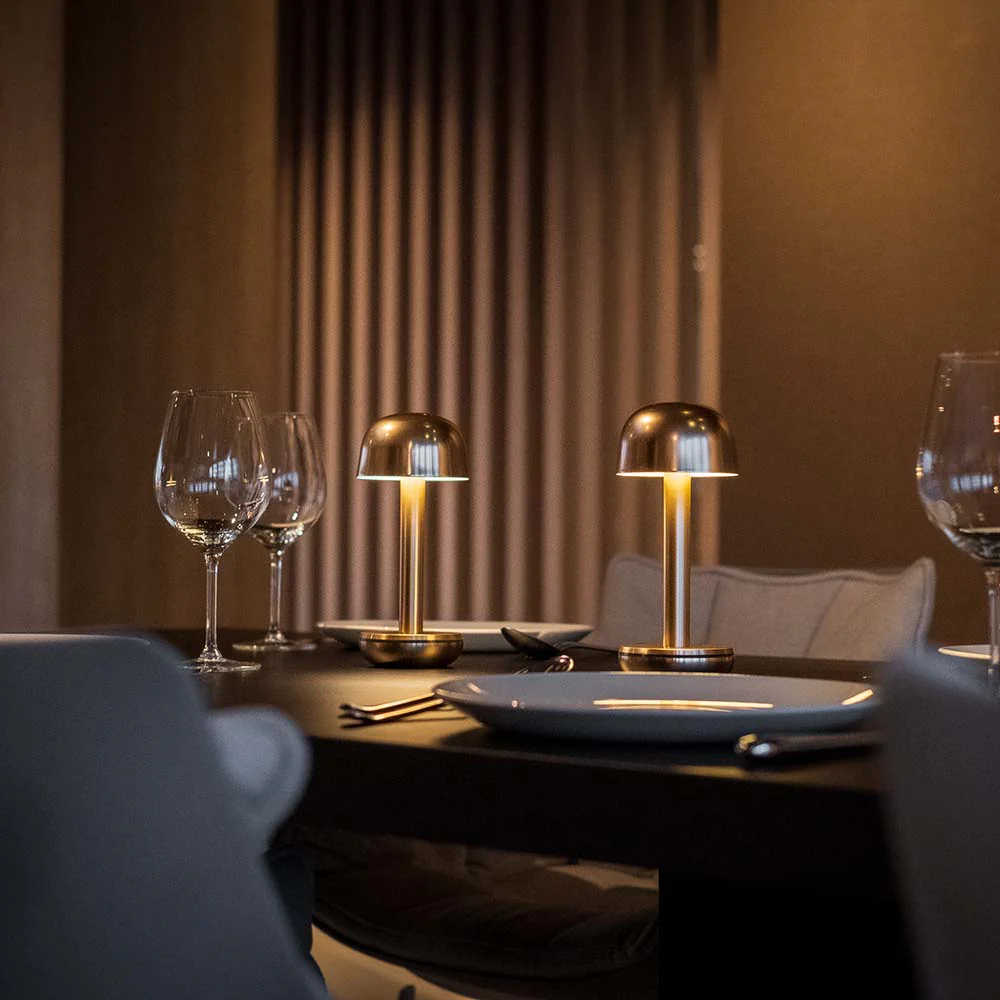 Humble Two Rechargeable Table Lamp - Gold - Image 6