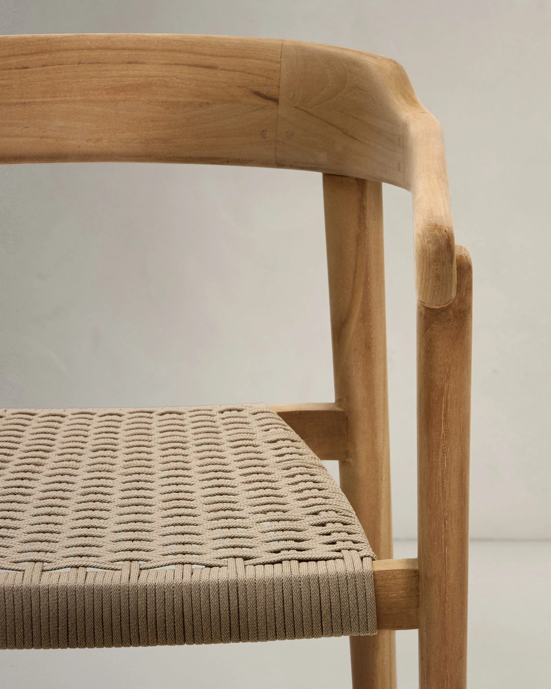 Kave Home Icaro Solid Teak Chair - Image 7