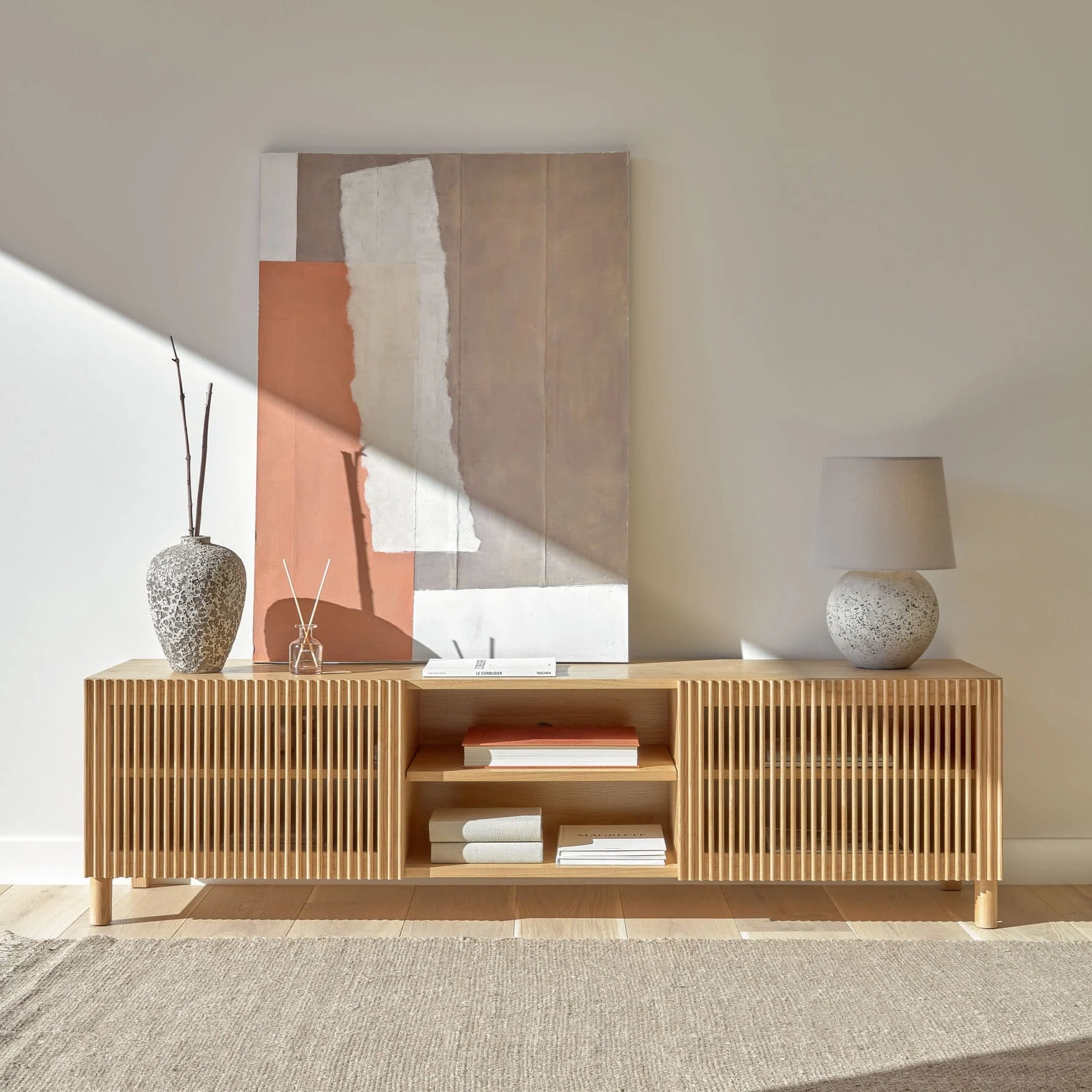 Kave Home Beyla Oak TV Cabinet - Image 6