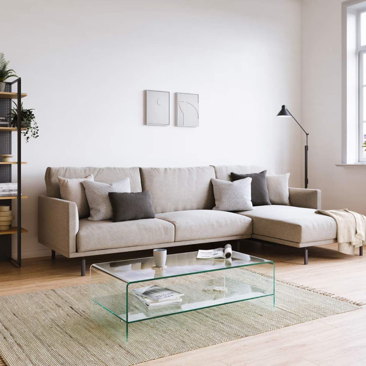 Kave Home Burano Glass Coffee Table - Image 6