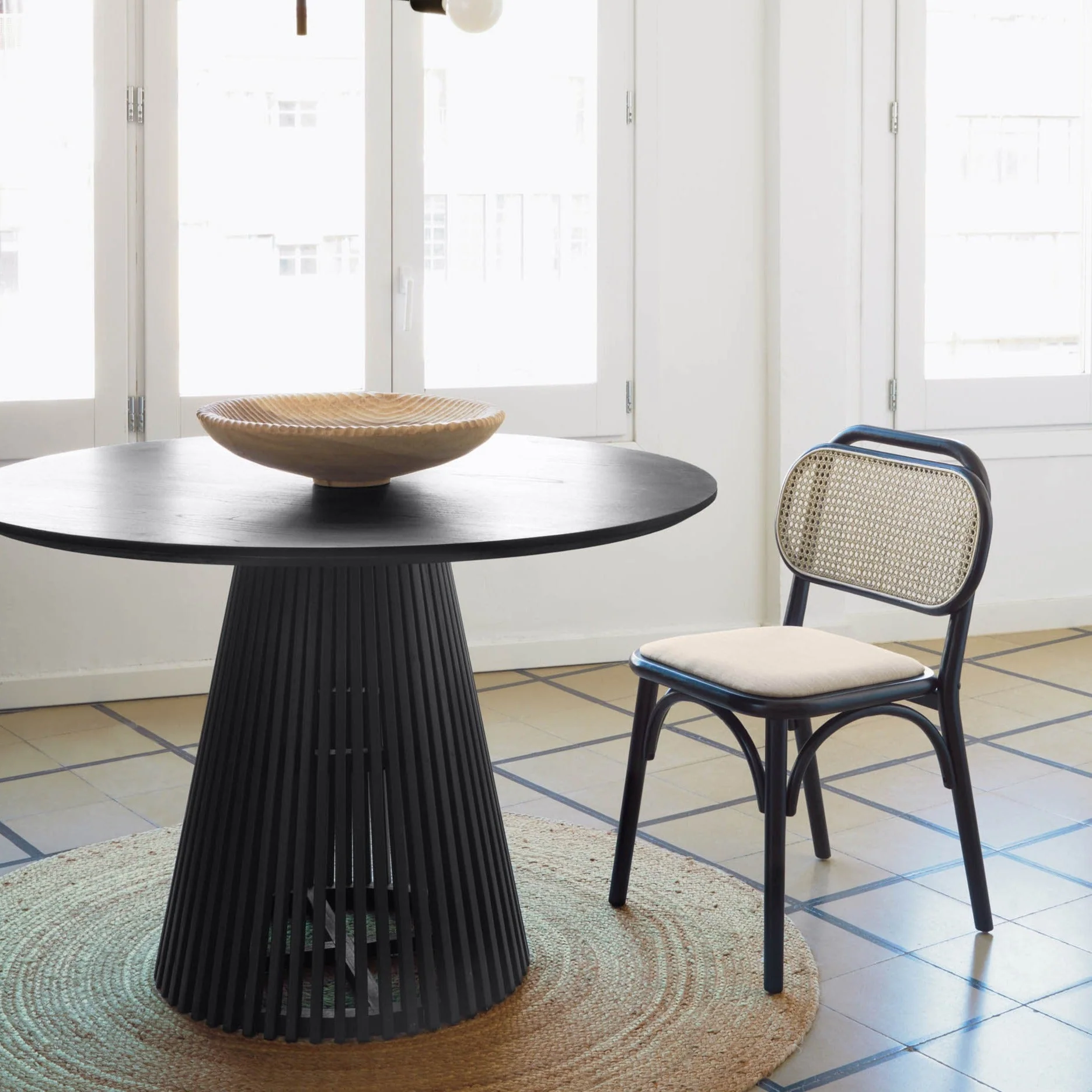 Kave Home Jeanette Black Table 120cm - Image 3