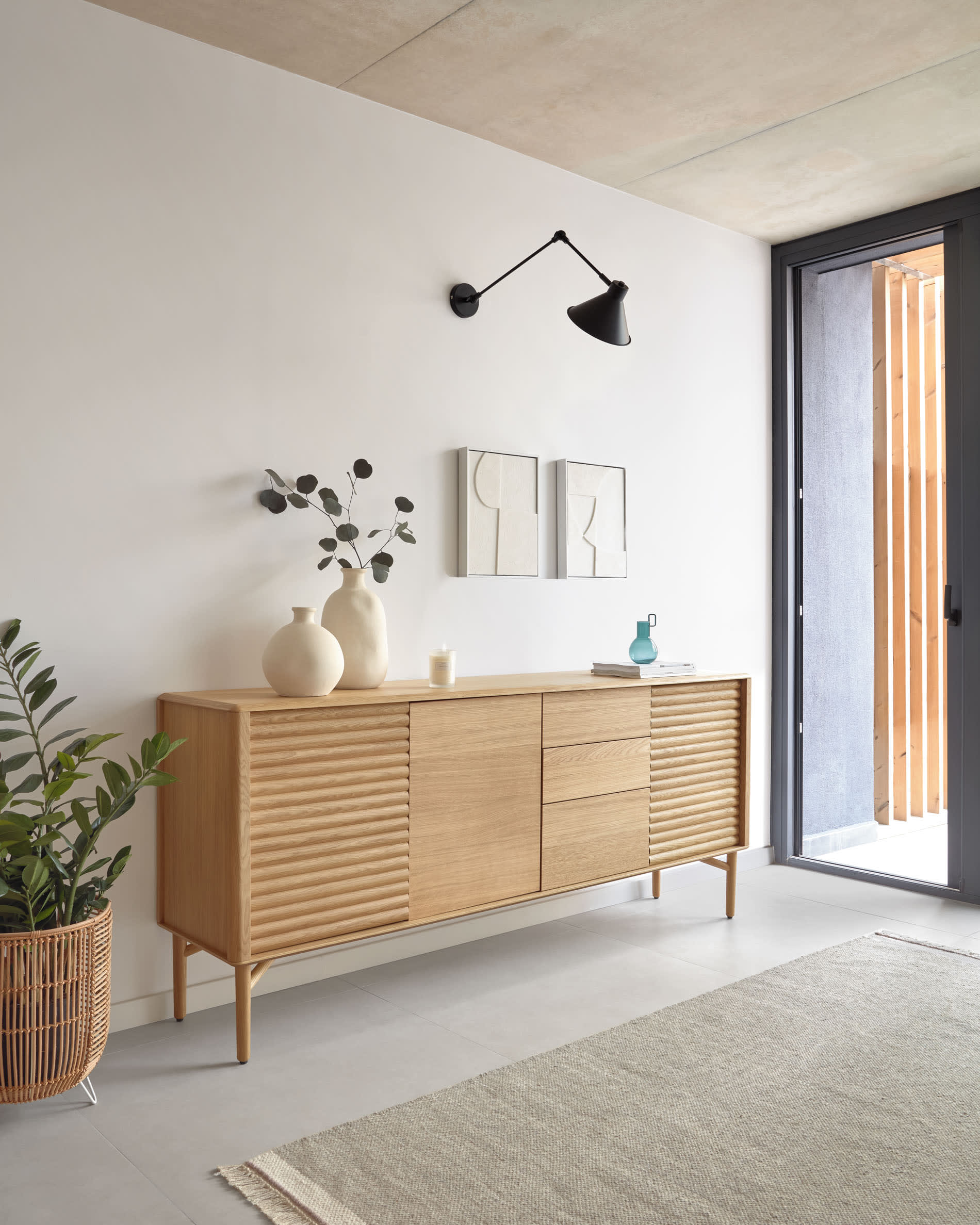 Kave Home Lenon Oak Sideboard - Image 6