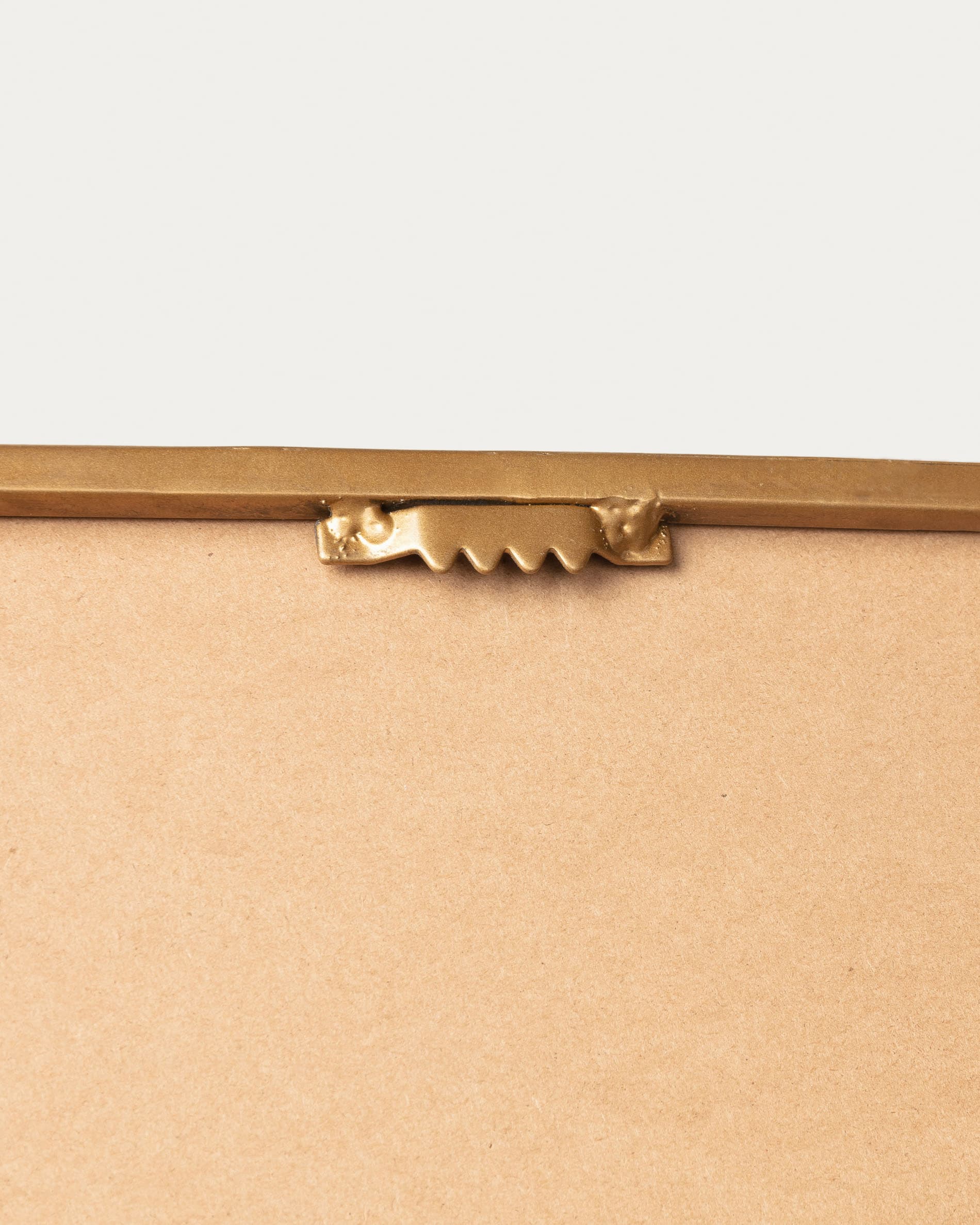 Kave Home Marco Gold Metal Long Mirror - Image 3