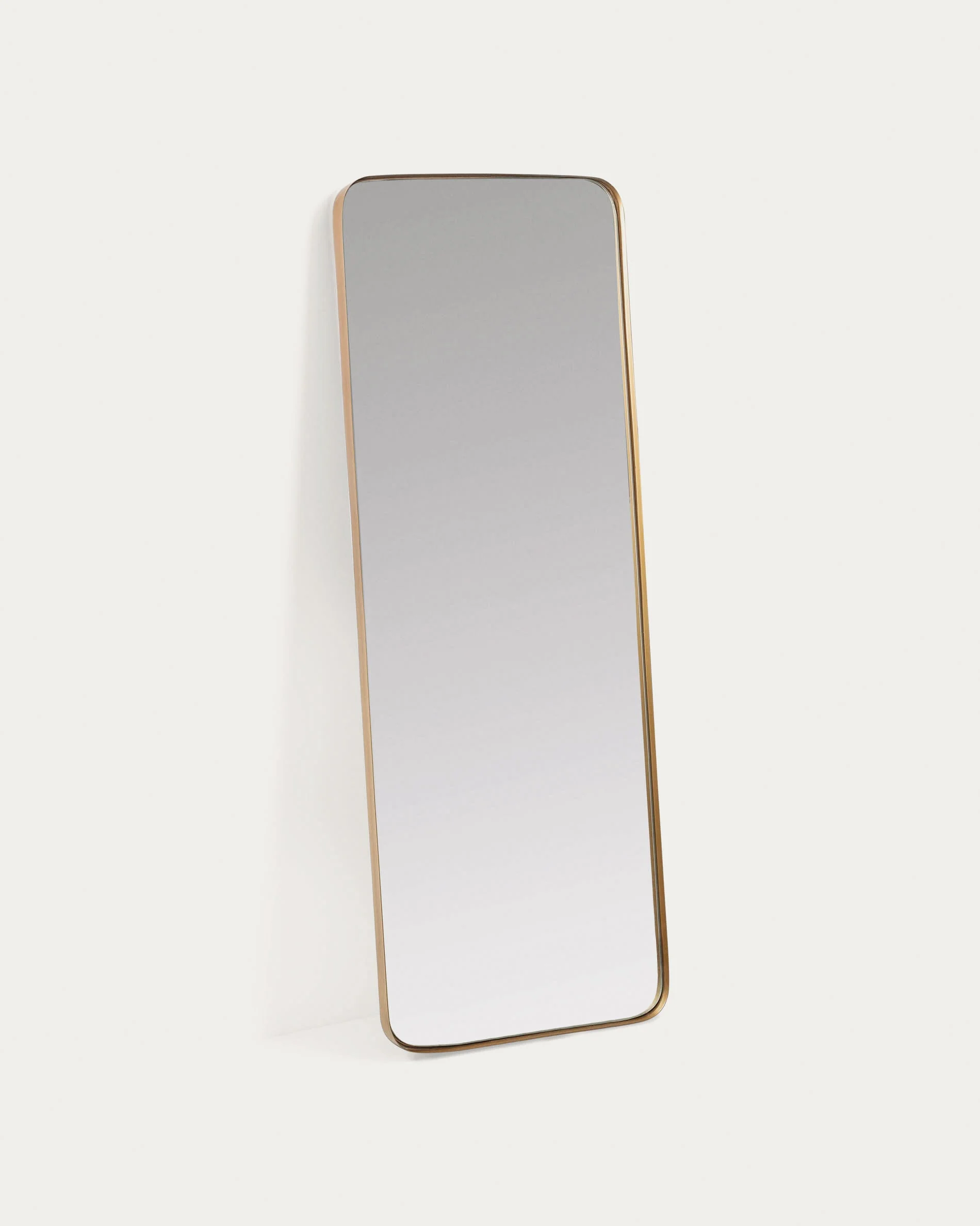Kave Home Marco Gold Metal Long Mirror - Image 5