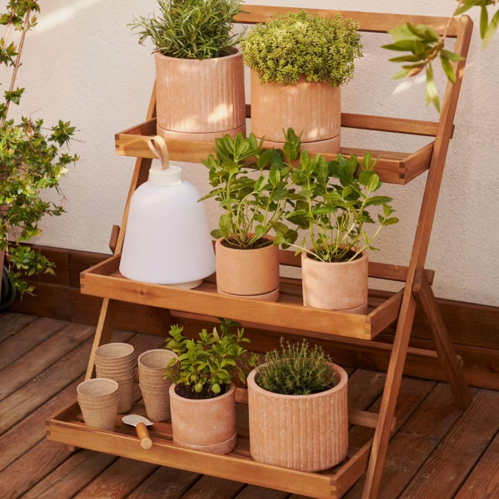 Kave Home Victora Outdoor Shelving Unit - Solid Acacia Wood, 70 x 85 cm, FSC 100% - Image 10
