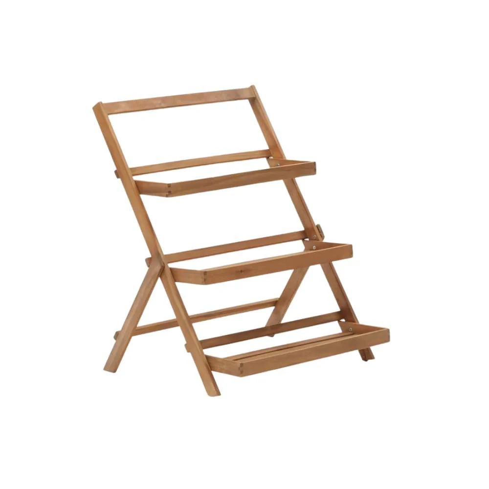 Kave Home Victora Outdoor Shelving Unit - Solid Acacia Wood, 70 x 85 cm, FSC 100% - Image 3