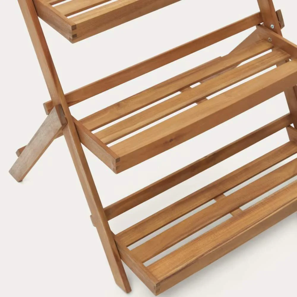 Kave Home Victora Outdoor Shelving Unit - Solid Acacia Wood, 70 x 85 cm, FSC 100% - Image 7