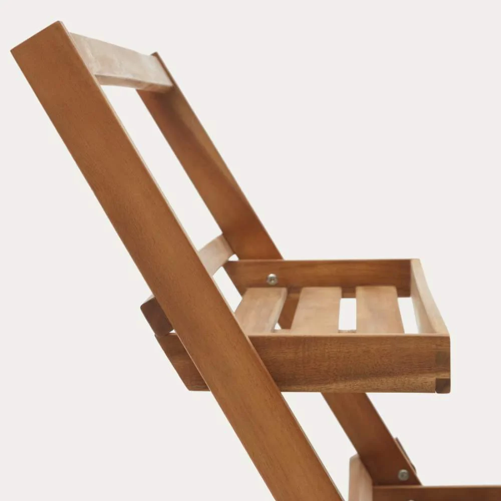 Kave Home Victora Outdoor Shelving Unit - Solid Acacia Wood, 70 x 85 cm, FSC 100% - Image 9