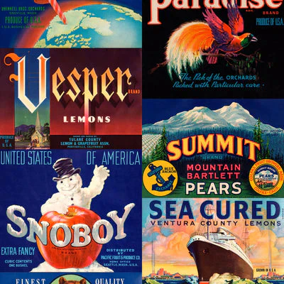 NLXL Crate Labels Wallpaper - Image 3