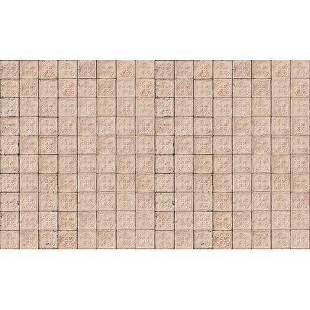 NLXL Brooklyn Tin Tiles Pink Wallpaper TIN-06 - Image 4