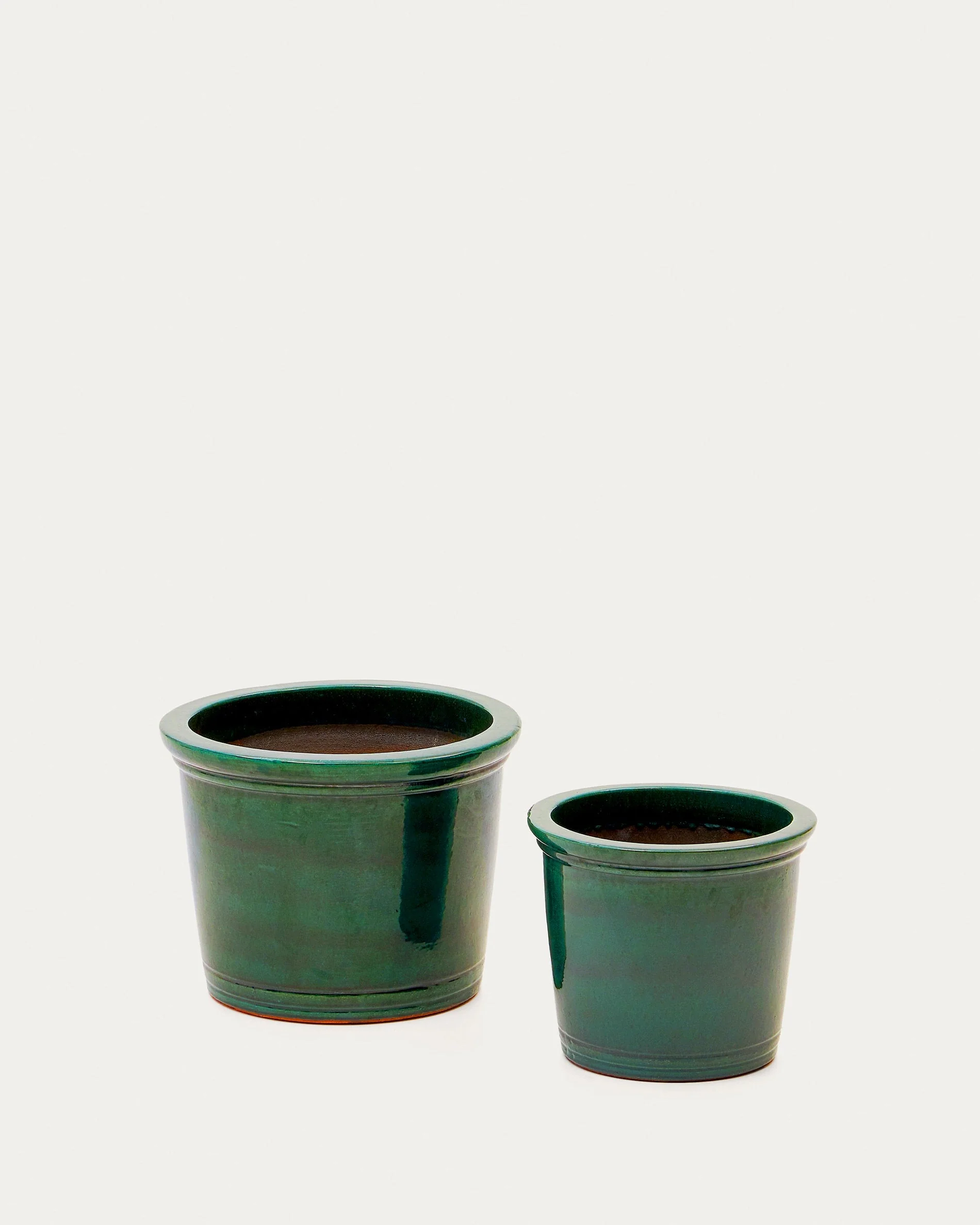 Kave Home Presili Set of 2 Terracotta Plant Pots - Image 7