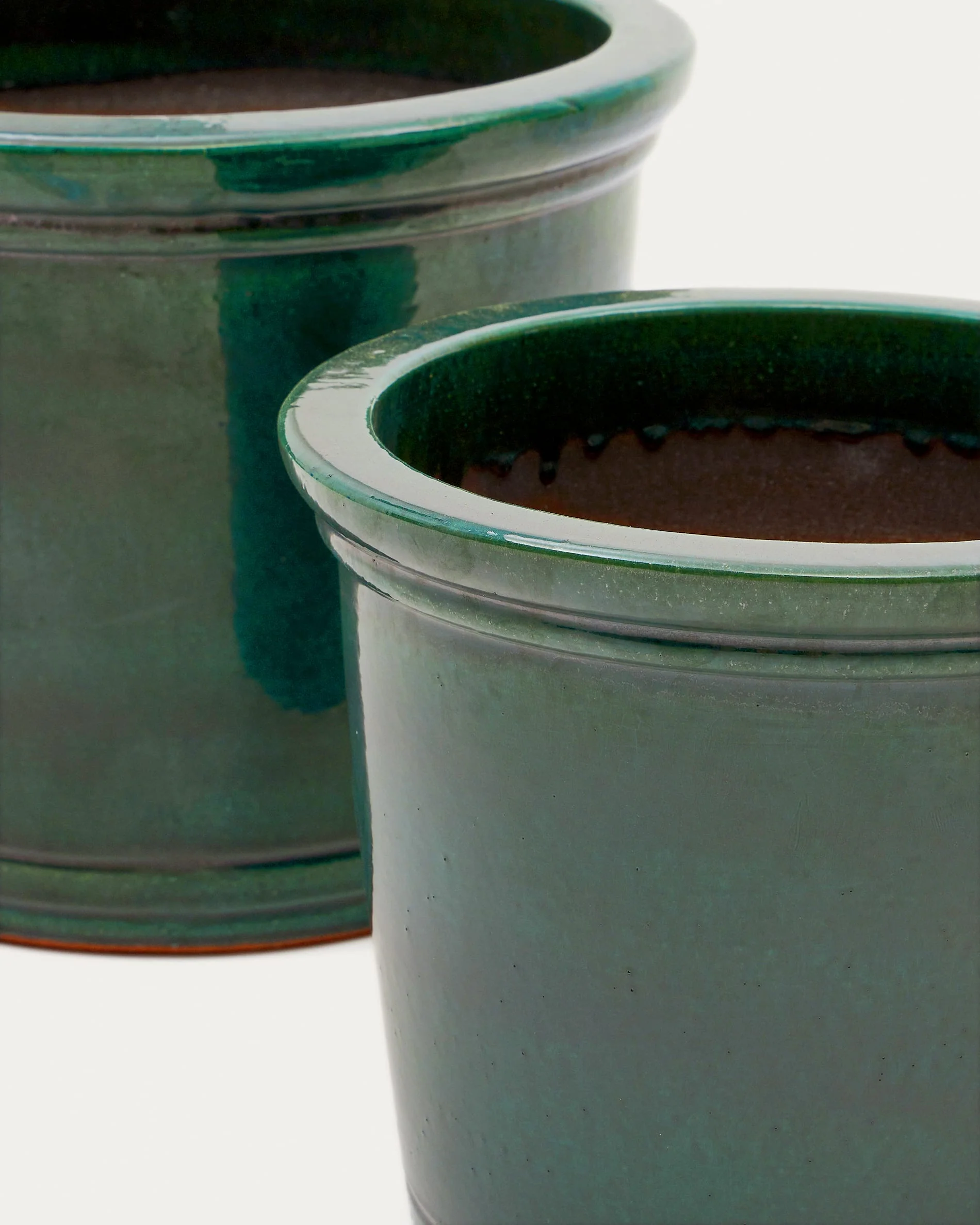 Kave Home Presili Set of 2 Terracotta Plant Pots - Image 8